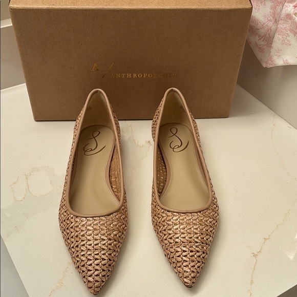 Sam Edelman Shoes - NIB Anthropologie/ Sam Edelman size 8 Wanda woven flats.